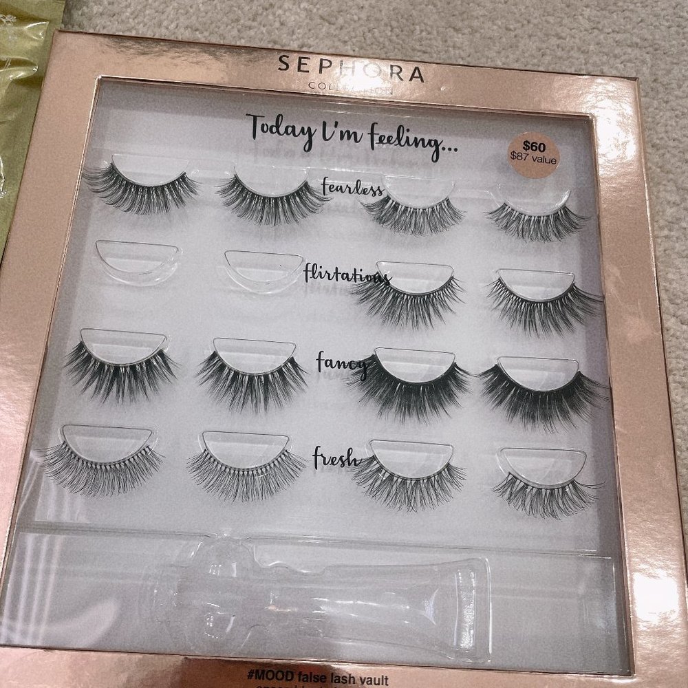BRAND NEW 7 PAIRS FALSE LASHES, FROM SEPHORA